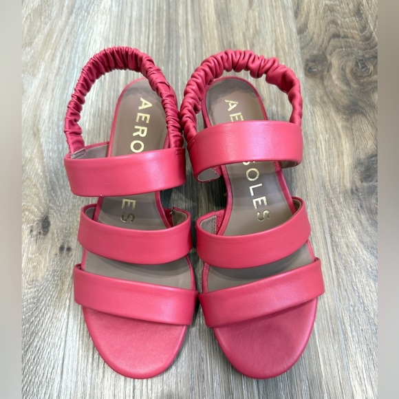Aerosoles Clarissa Coral Slingback Sandal - Size 6 Wide NWOT - Picture 2 of 8